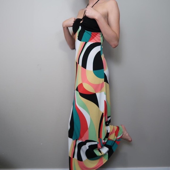 Y2k forever 21 retro maxi dress - Picture 3 of 4